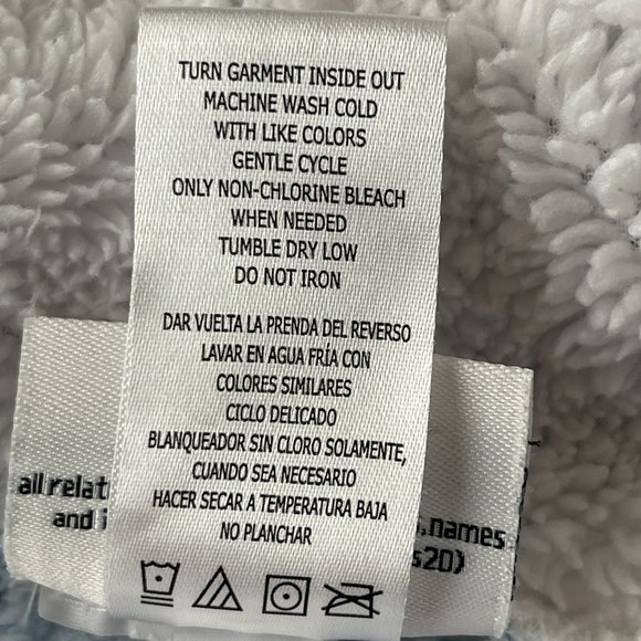 Harry Potter Wizarding World Fleece Lounge Hoodie Womens Size XS Blue Soft Cozy - Picture 11 of 12